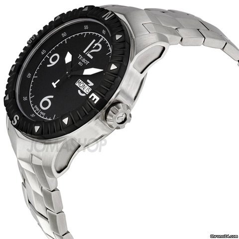 Tissot T-Navigator Automatic Black Dial Stainless Steel Mens Watch T0624301105700 WATCHES 2