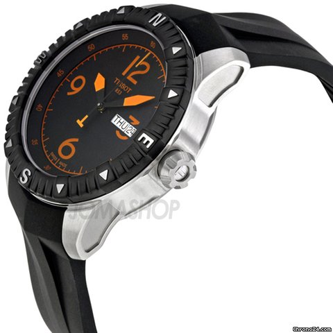 Tissot T-Navigator Automatic Black Dial Stainless Steel Mens Watch T0624301705701 WATCHES 2