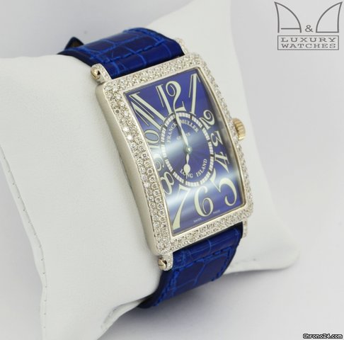 replica Franck Muller LONG ISLAND 1000SC PLATINUM BRILLANTI WATCHES 1