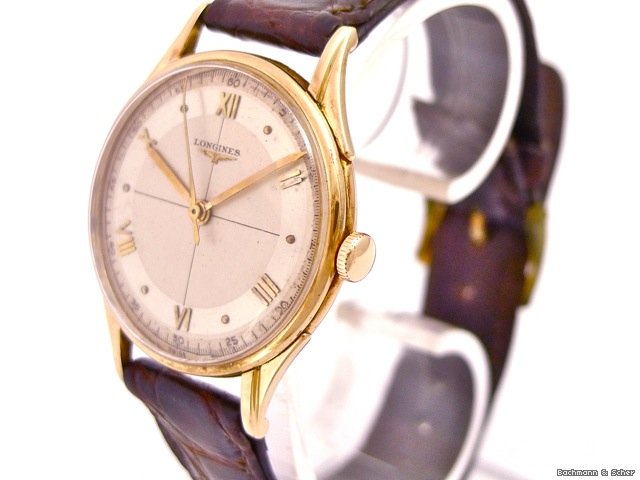 Longines Vintage Gentleman's Watch, 18k Yellow Gold WATCHES 2