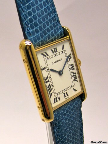 Cartier Tank 750 Gelbgold Handaufzug GM WATCHES 2