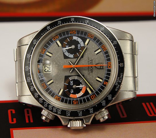 replica Tudor 7149 Monte Carlo chrono MK1 pushers backelite bezel ON SALE WATCHES 1