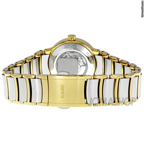 replica Rado Centrix Silver Dial Two Tone Stainless Steel Ladies Watch R30530103 WATCHES 1