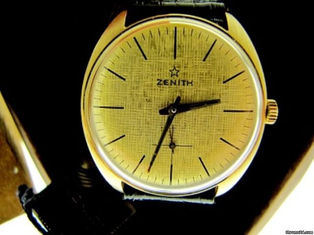 Zenith Oro Giallo 18kt Nuovo Box & Paper WATCHES 2