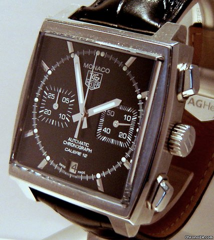 TAG Heuer MONACO CAL. 12 CRONO AUTOMATICO ACCIAIO CW2110 WATCHES 2