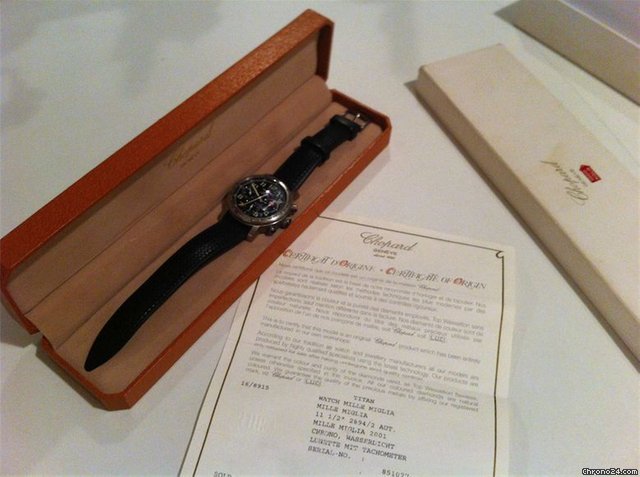 Chopard Mille Miglia Titanium WATCHES 2
