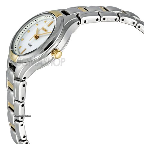 Seiko Solar Quartz Two-tone Ladies Watch SUT064 WATCHES 2