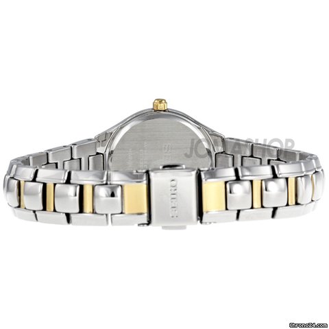 replica Seiko Solar Quartz Two-tone Ladies Watch SUT064 WATCHES 1