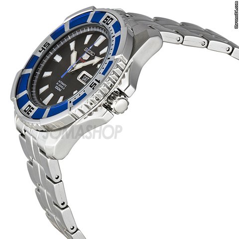 Seiko 5 Sports Automatic Divers Blue Ion-plated Bezel Mens Watch SRP203K1 WATCHES 2
