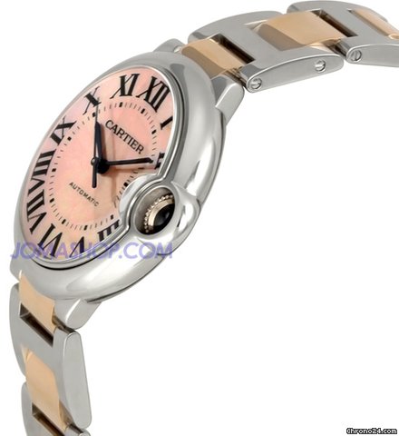 Cartier Ballon Bleu de Cartier Gold and Steel Medium Watch W6920033 WATCHES 2