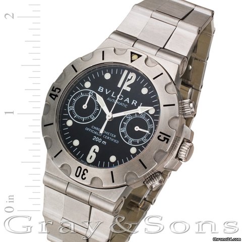 Bulgari SCB 38 S Watches Watch