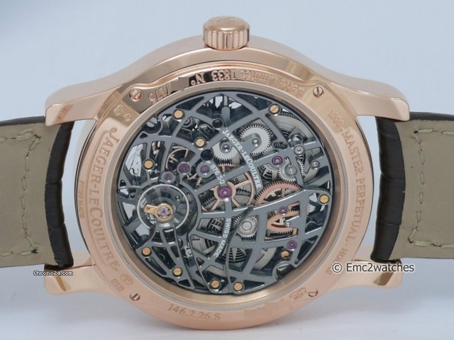 Jaeger-LeCoultre Master 8 days Perpetual Skeleton Pink Gold ~99% like new WATCHES 2
