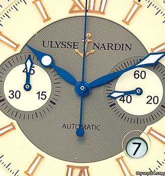 replica Ulysse Nardin Gent's 18K Rose Gold Maxi Marine Chronograph Strapwatch [On Hold] WATCHES 1 