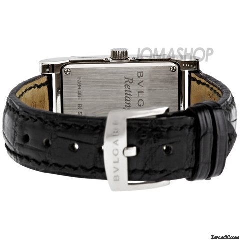 replica Bulgari Rettangolo White Dial White Gold Diamond Ladies Watch RTW39GD1L WATCHES 1 