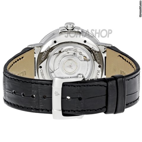 replica Ulysse Nardin Maxi Marine Chronometer Steel Black Mens Watch 263-67-42 WATCHES 1