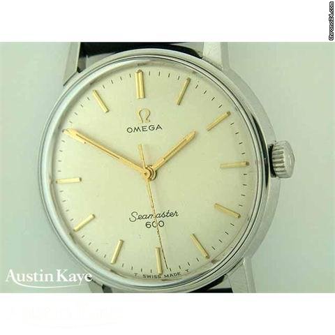 replica Omega Seamaster 600 steel manual on strap WATCHES 1