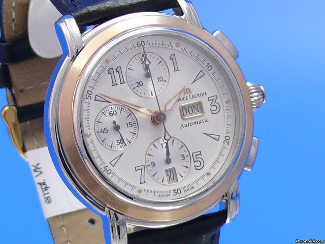 Maurice Lacroix MASTERPIECE CRONEO STAHL/GOLD WATCHES 2
