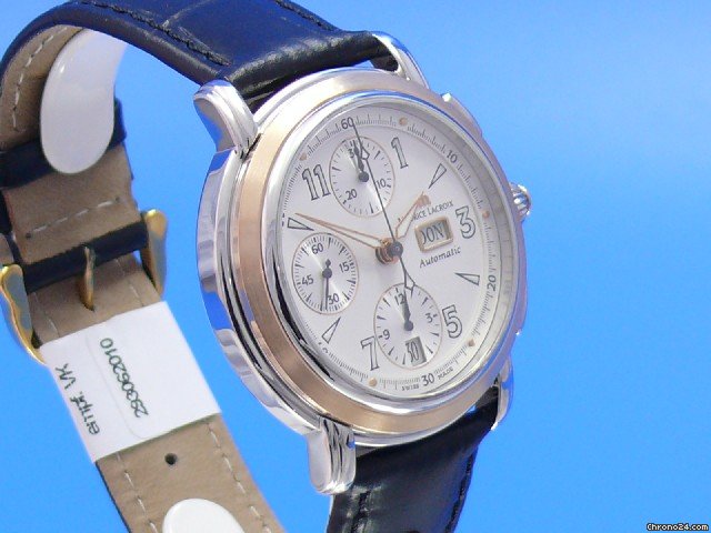 replica Maurice Lacroix MASTERPIECE CRONEO STAHL/GOLD WATCHES 1