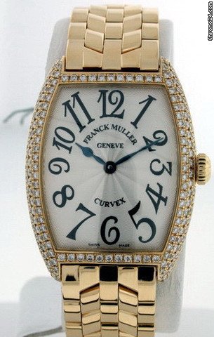 Franck Muller Cintree Curvex 7502 QZD Pre-Owned WATCHES 2