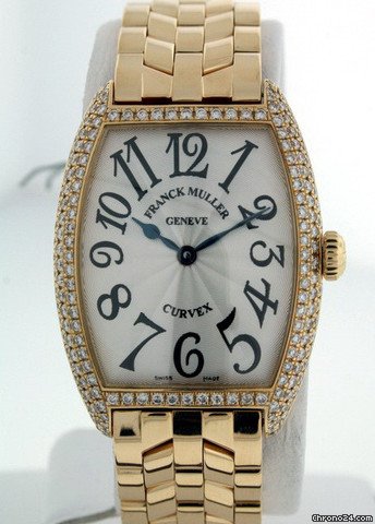 replica Franck Muller Cintree Curvex 7502 QZD Pre-Owned WATCHES 1