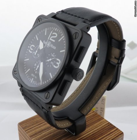 Bell & Ross BR 01 AVIATION CHRONOGRAPH CARBON WATCHES 2