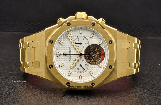 Audemars Piguet 18k Y/G RO Tourbillon B&P 25977BA.OO.1205BA.02 WATCHES 2