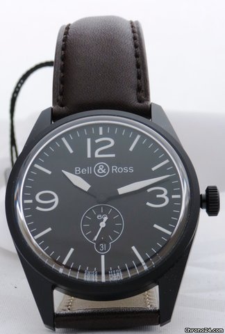 Bell & Ross VINTAGE 123 BLACK CARBON WATCHES 2