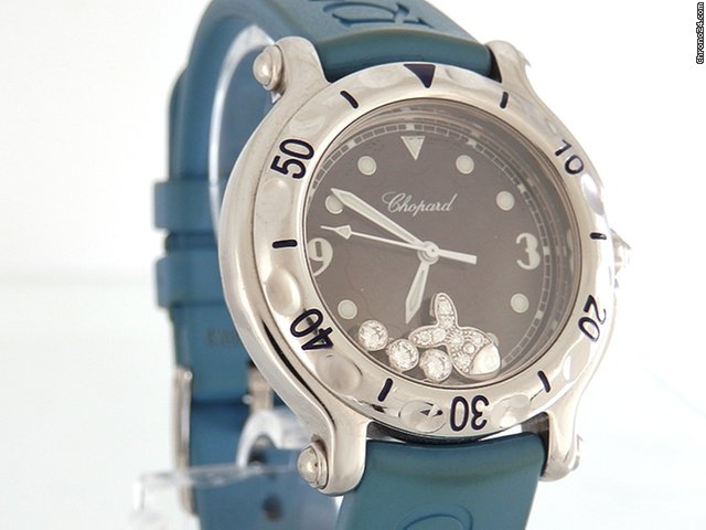 replica Chopard "Happy Sport", Edelstahl/Kautschuck WATCHES 1