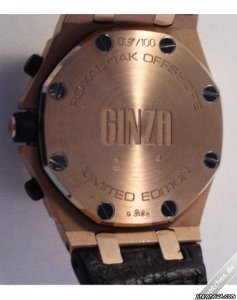Audemars Piguet Royal Oak OffShore - Ginza 7 Pink Gold WATCHES 2