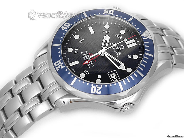 replica Omega Seamaster Professional 300m Co-Axial GMT James Bond - Ref. 2535.80.00 - 41mm Stainless Steel - Boxes/Papers 100% Complete & Purchased July 2011 WATCHES 1