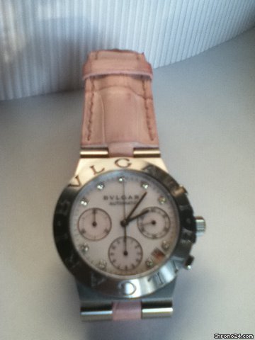 Bulgari diagono chrono lady diamants 35mm WATCHES 2