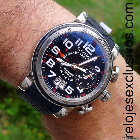 replica Graham Silverstone Luffield GMT Flyback Chrono WATCHES 1 