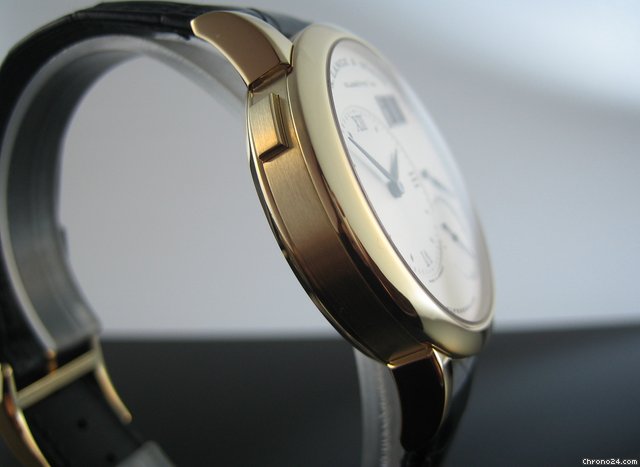 replica A. Lange & Sohne Lange 1 Gelbgold Mit Goldboden Ref 101.002 WATCHES 1