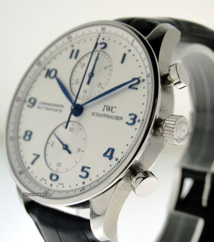 IWC Portoghese Chronograph Rattrappante /D.S.R. NEW WATCHES 2