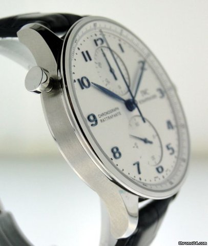 replica IWC Portoghese Chronograph Rattrappante /D.S.R. NEW WATCHES 1