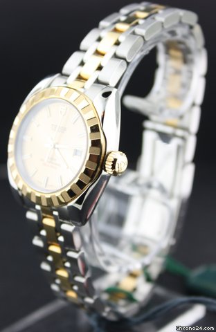 replica Tudor Bi-Color gold color dial for ladies WATCHES 1