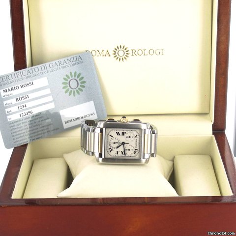 replica Cartier Tank Francaise Cronoreflex WATCHES 1 