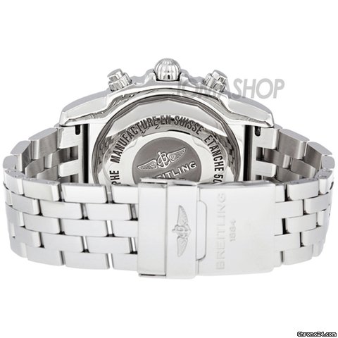 replica Breitling Chronomat GMT Black Dial Chronograph Automatic Mens Watch AB041012-BA69SS WATCHES 1