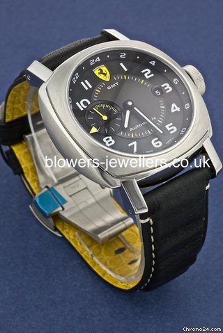 replica Panerai Ferrari Panerai FER 00009 Scuderia GMT WATCHES 1