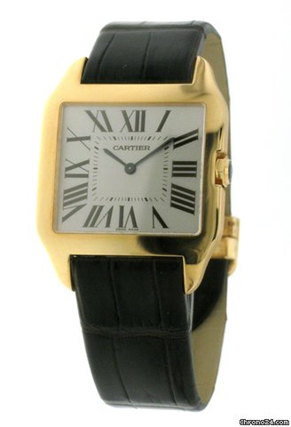Cartier Santos Dumont Large Rose Gold Mens Watch W2006951 WATCHES 2