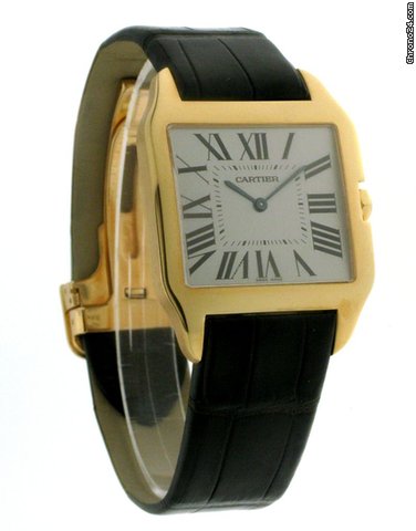 replica Cartier Santos Dumont Large Rose Gold Mens Watch W2006951 WATCHES 1