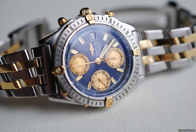 Breitling Chronomat Stahl/Gold B 13352 aus 2003 WATCHES 2