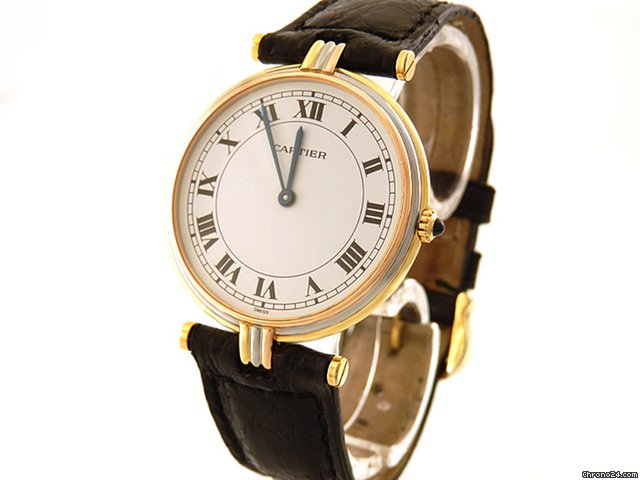Cartier "Vendome" - TRICOLOR WATCHES 2