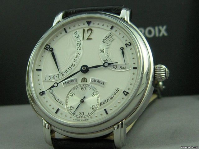 replica Maurice Lacroix Masterpiece Calendrier Retrograde WATCHES 1