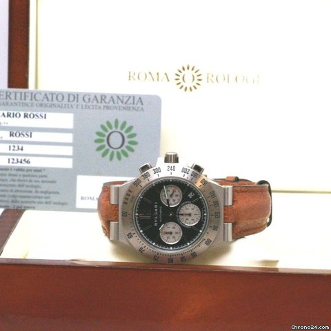 replica Bulgari Diagono chrono WATCHES 1