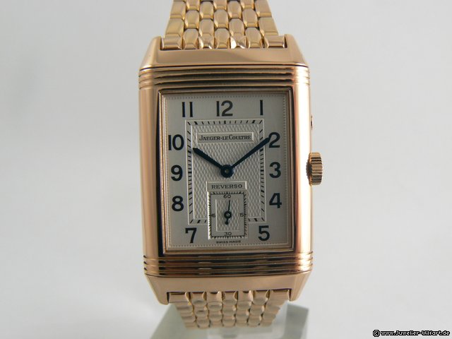 Jaeger-LeCoultre DUOFACE REVERSO ROSEGOLD GRAND TAILLE WATCHES 2