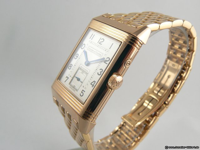 replica Jaeger-LeCoultre DUOFACE REVERSO ROSEGOLD GRAND TAILLE WATCHES 1