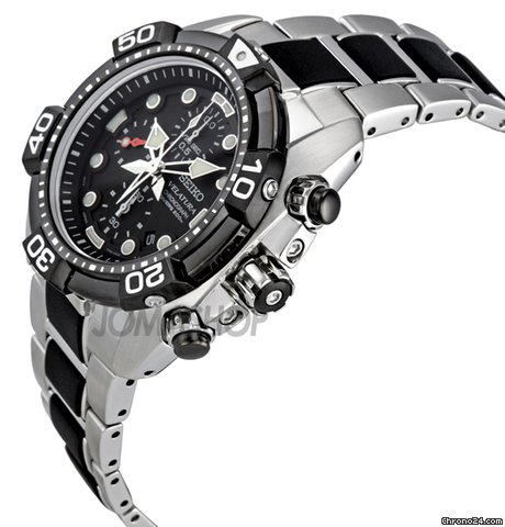 Seiko Velatura Dive Chronograph Mens Watch SNDA59 WATCHES 2