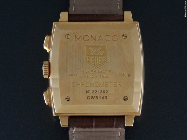 replica TAG Heuer Monaco Chronometer Gold WATCHES 1
