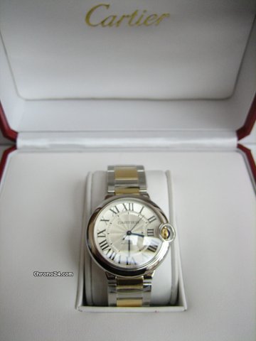 replica Cartier Ballon Bleu Stainless Steel and Gold WATCHES 1 